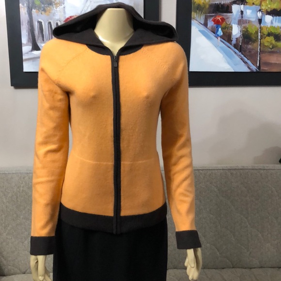 CASHMERE ZIPPER CARDIGAN SIZE M - Picture 2 of 13